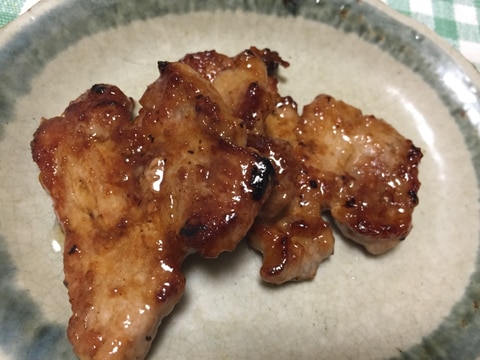 豚肉の柔らか照り焼き